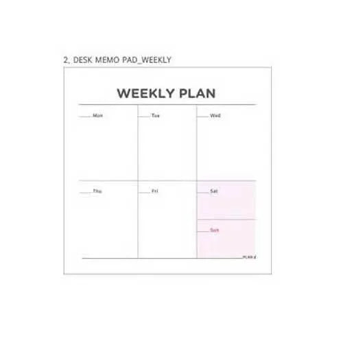 Weekly/Monthly/Work Planner