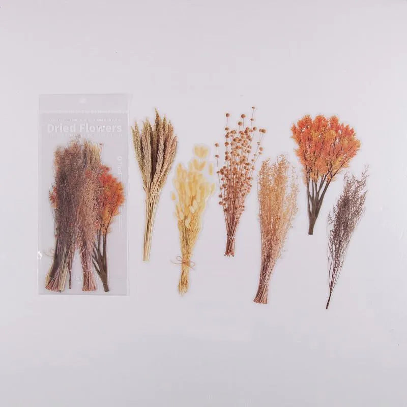 Nature's Bloom Floral PET Sticker Pack