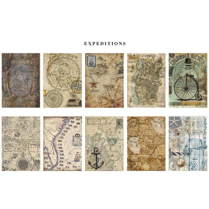 Vintage Stories Kraft Paper Pack