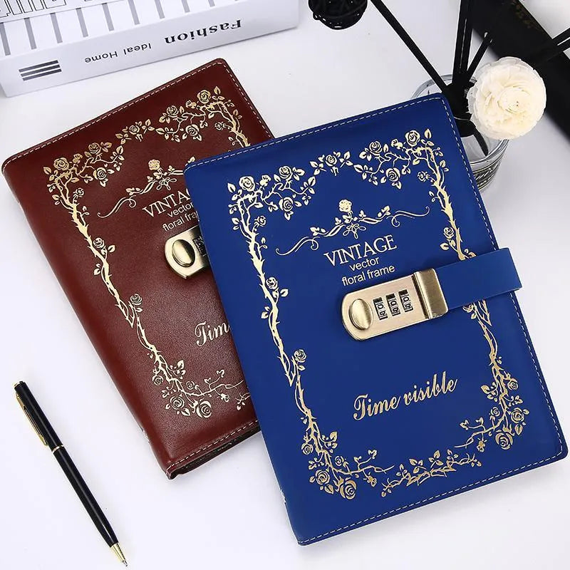 Embroidered Vintage Notebook