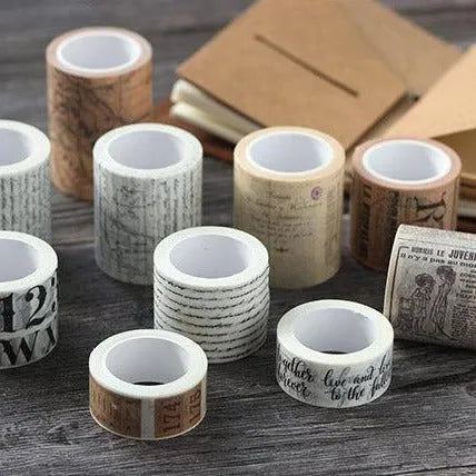 Timeless Vintage Washi Tape
