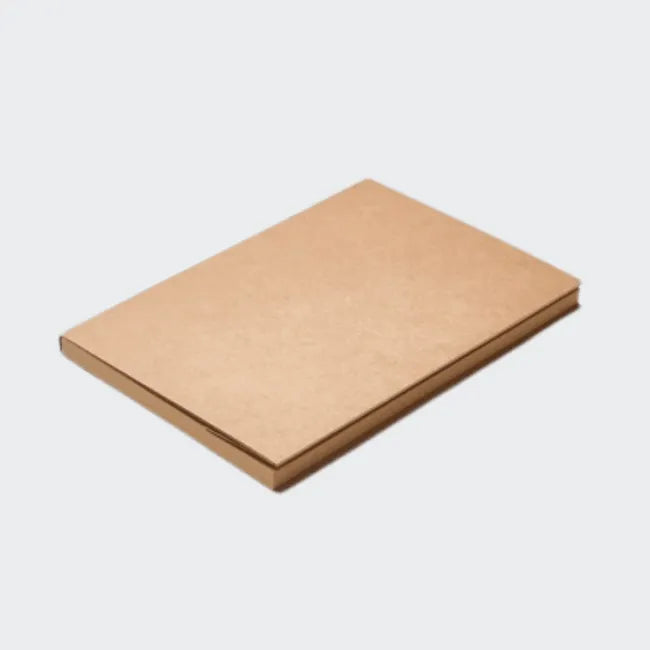 Travel Notebook B5/B6 Kraft and White Paper