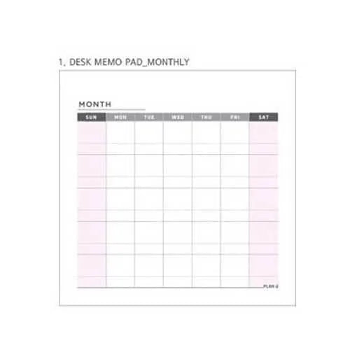 Weekly/Monthly/Work Planner