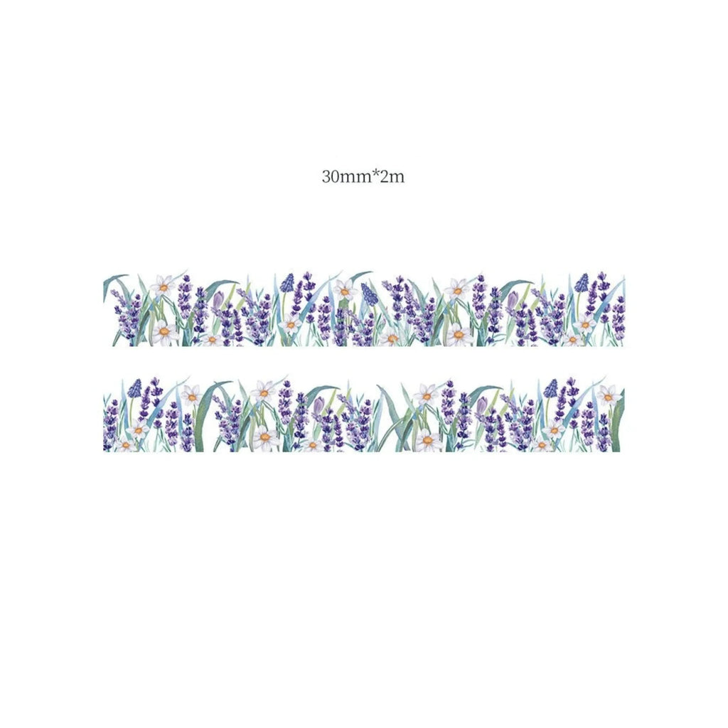 Vintage Bloom & Script Washi Tape