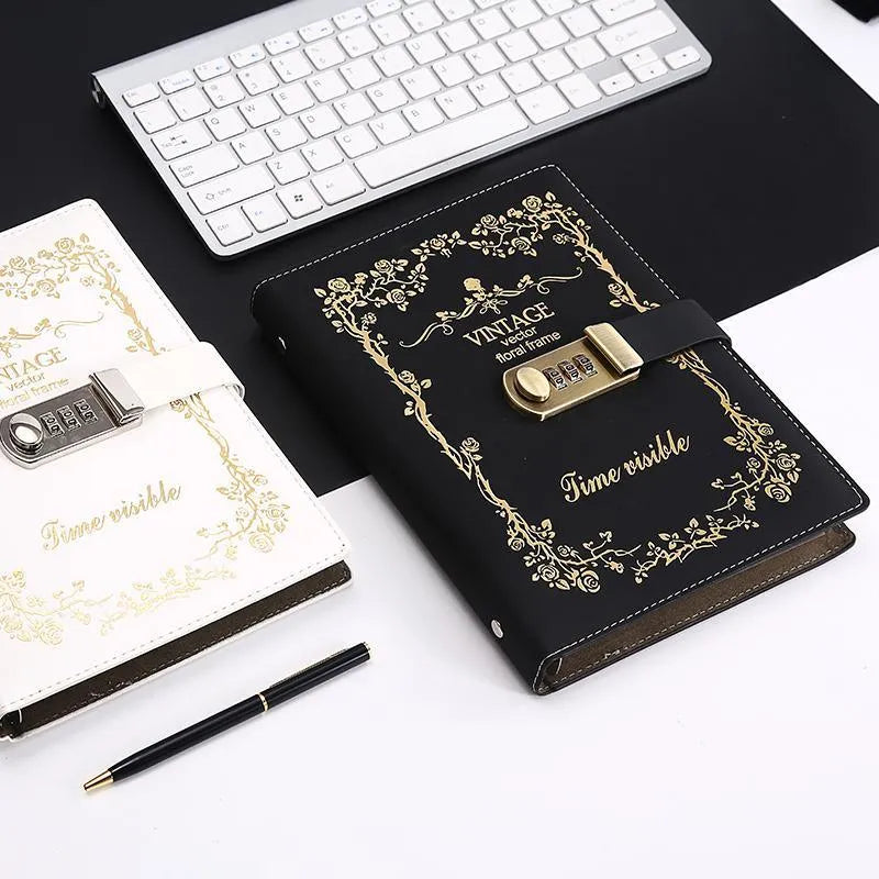 Embroidered Vintage Notebook