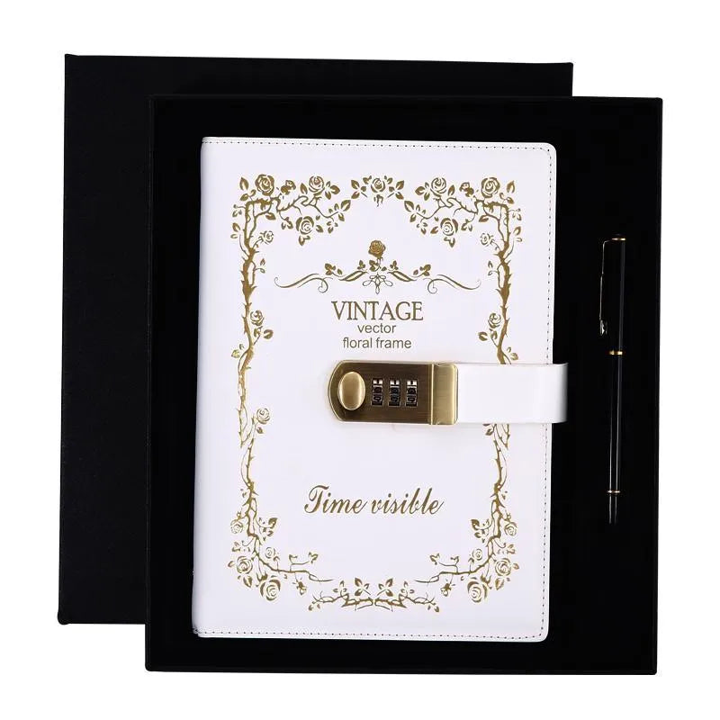 Embroidered Vintage Notebook