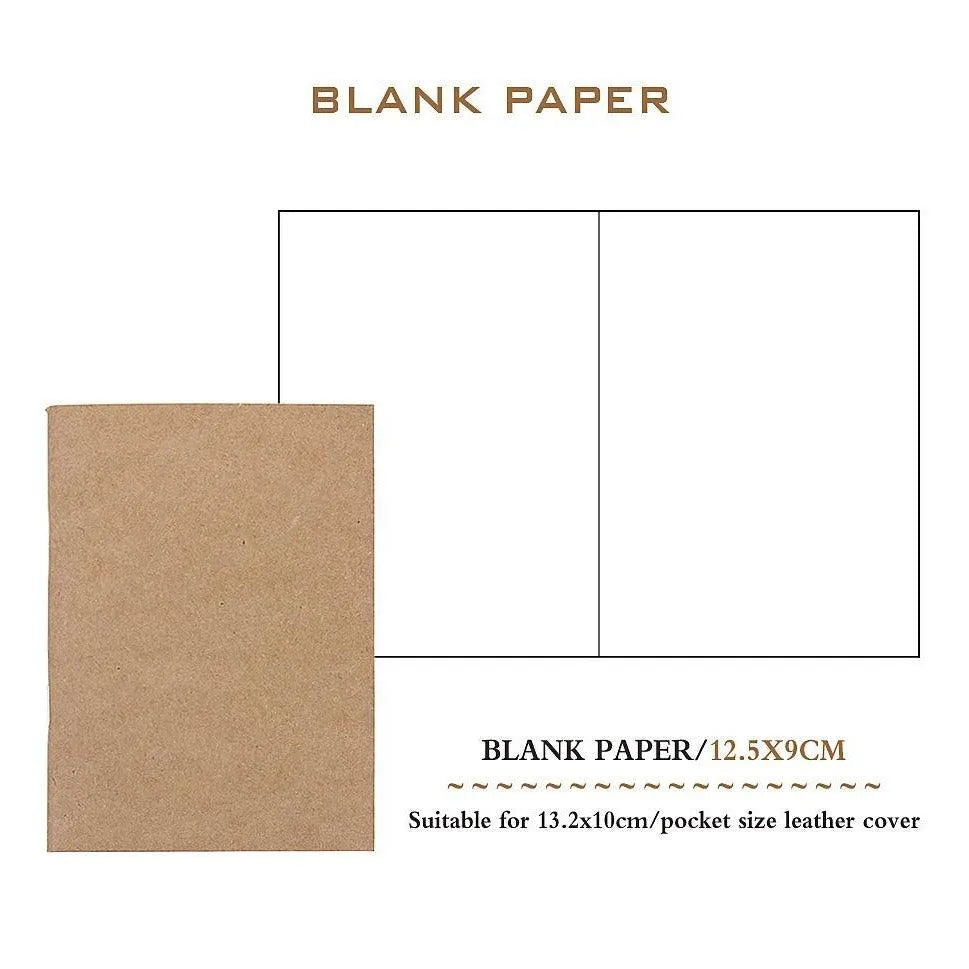 Diary Lined, Blank, Kraft, Weekly Planner