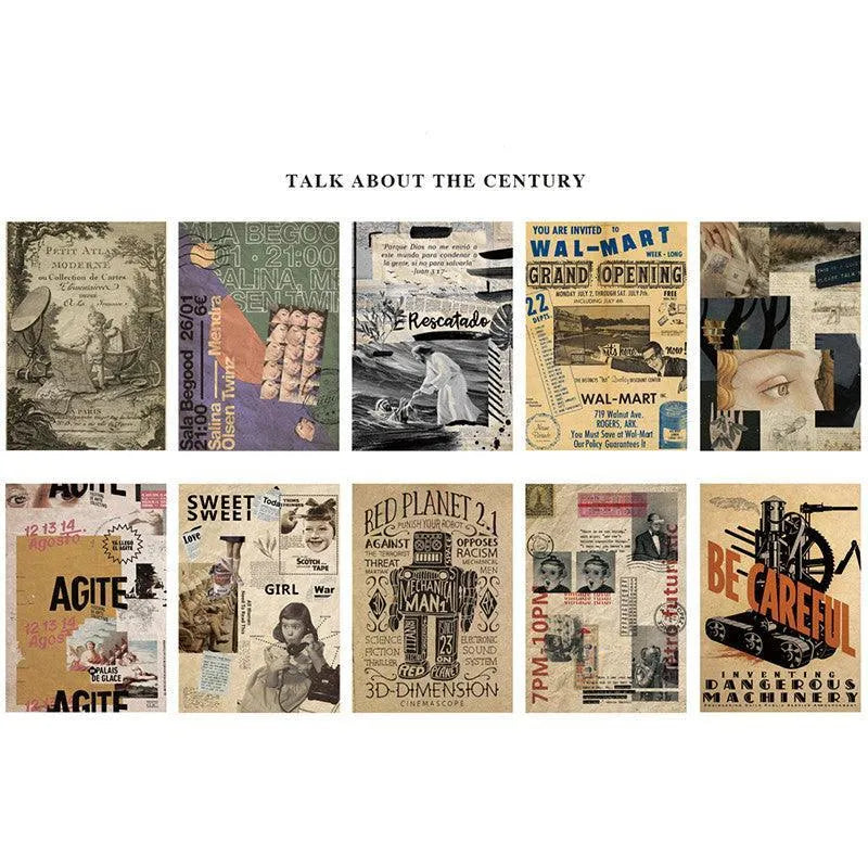 Vintage Stories Kraft Paper Pack