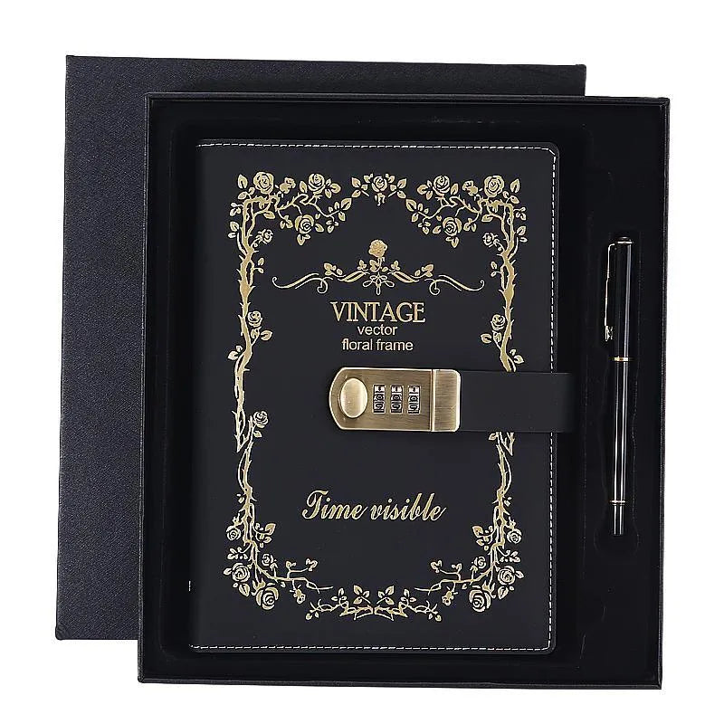 Embroidered Vintage Notebook