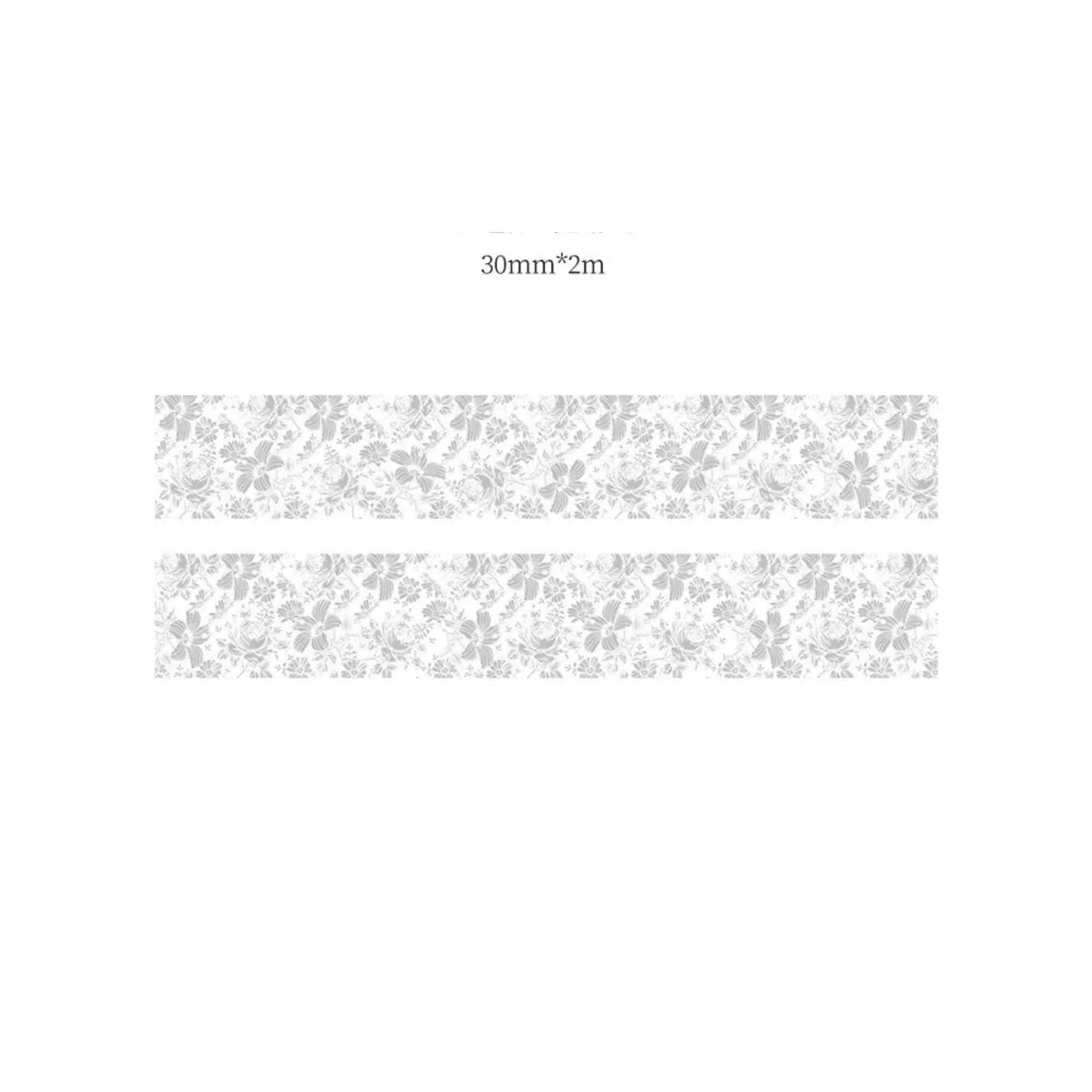 Vintage Bloom & Script Washi Tape