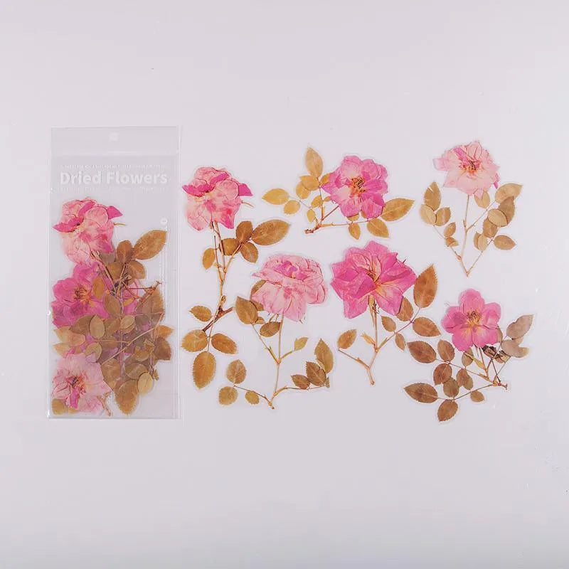 Nature's Bloom Floral PET Sticker Pack