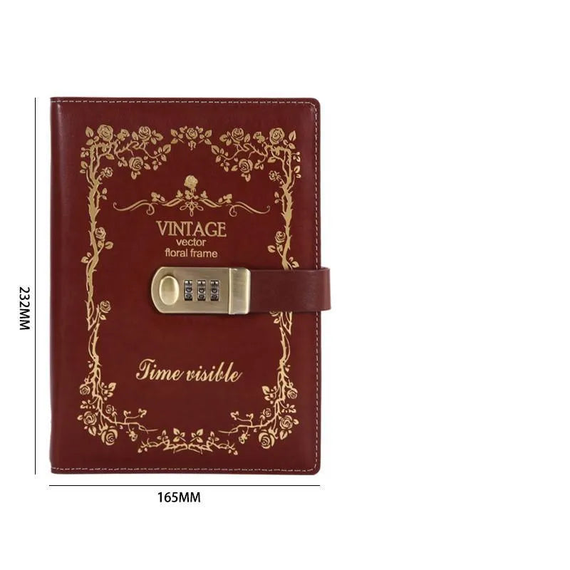 Embroidered Vintage Notebook