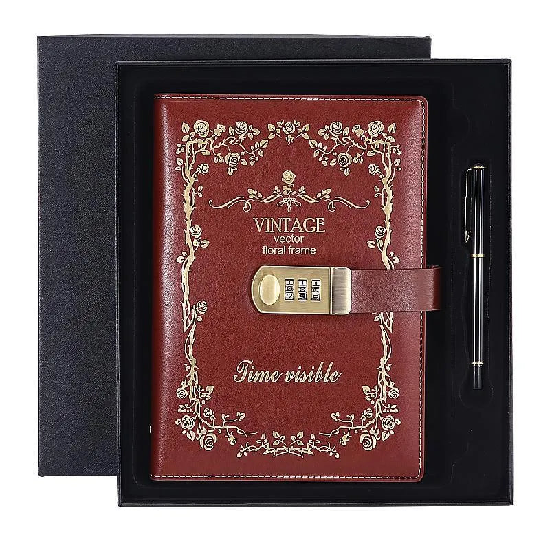 Embroidered Vintage Notebook