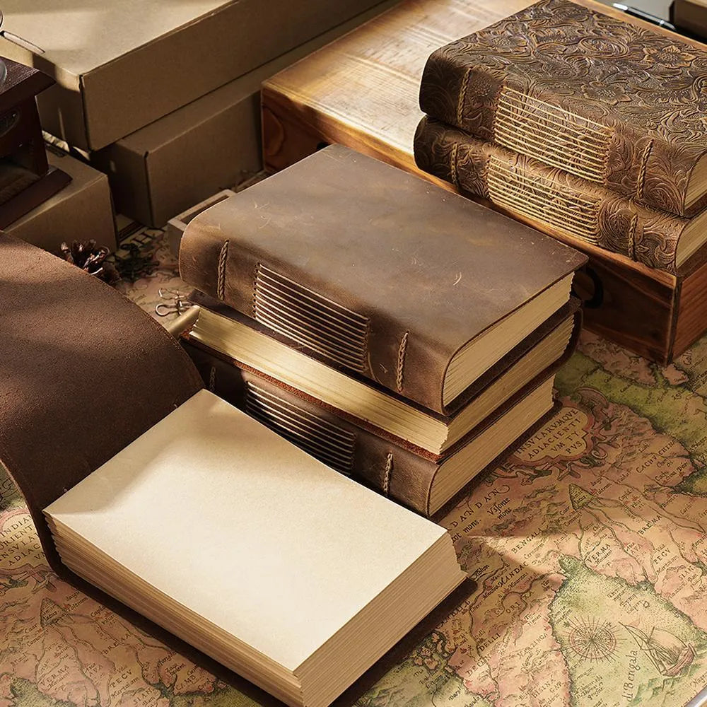 Vintage Leather Handmade Journal