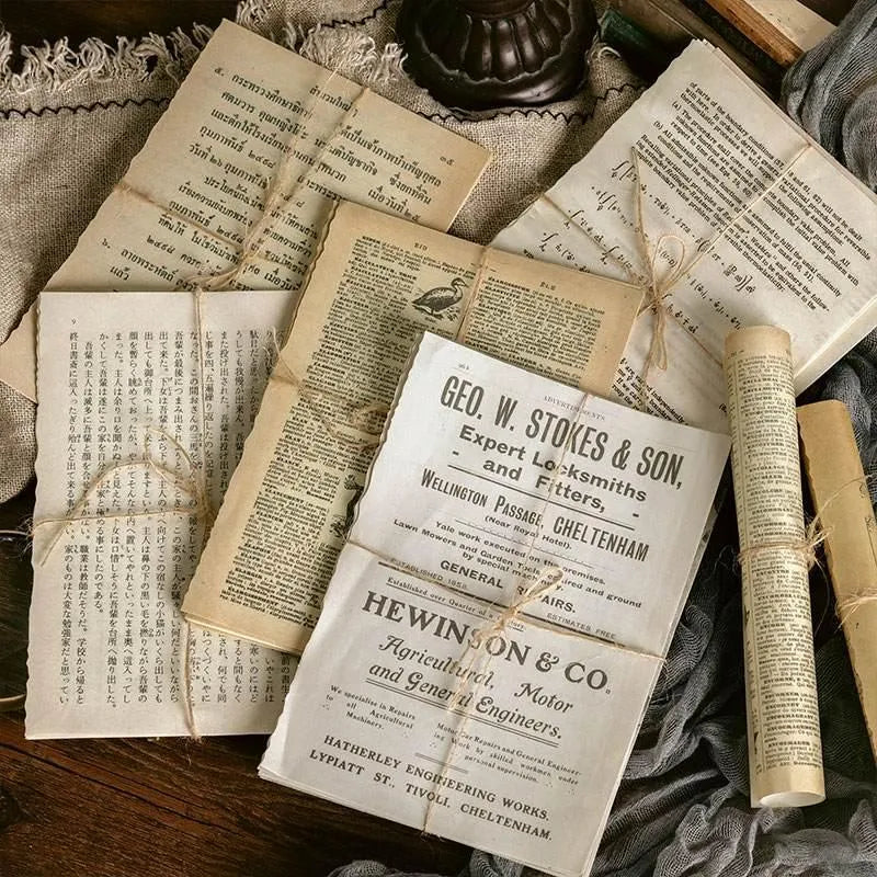 Timeless Vintage Kraft Paper Pack