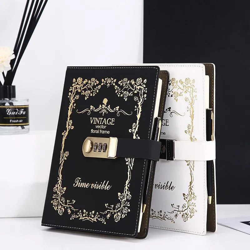 Embroidered Vintage Notebook