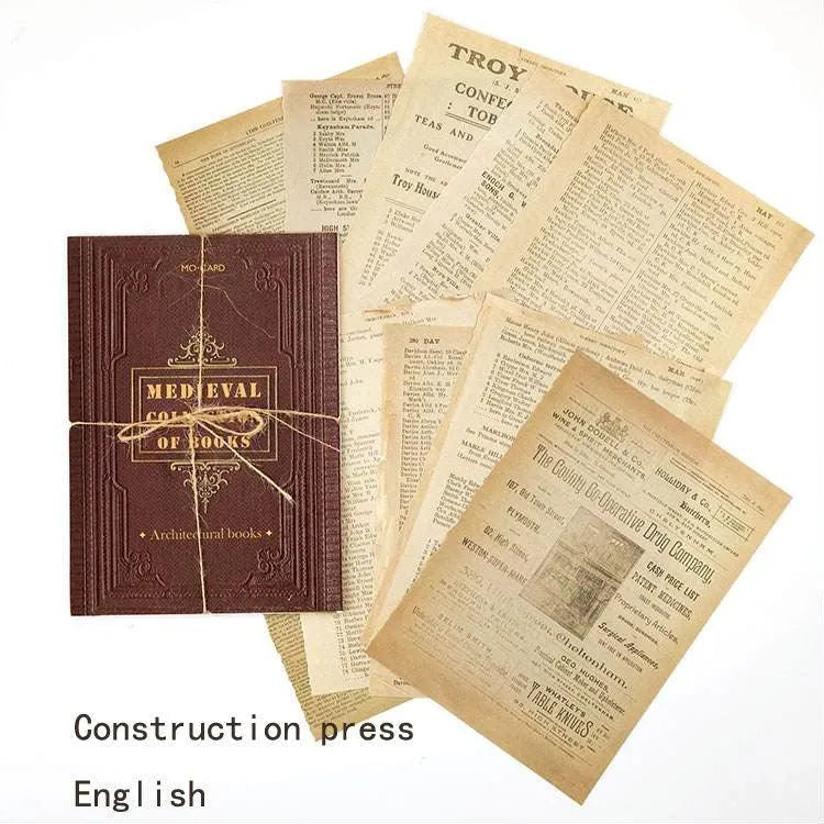 Timeless Vintage Kraft Paper Pack