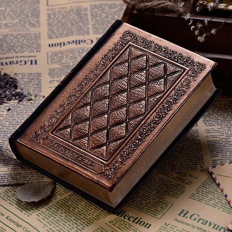 Vintage Emboss Hardcover Notebook