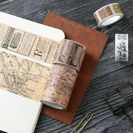 Timeless Vintage Washi Tape