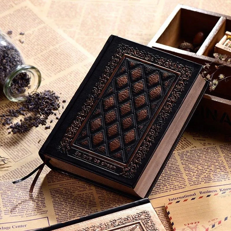 Vintage Emboss Hardcover Notebook