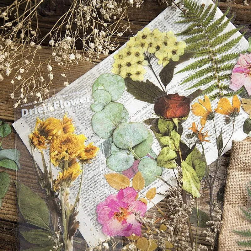 Nature's Bloom Floral PET Sticker Pack