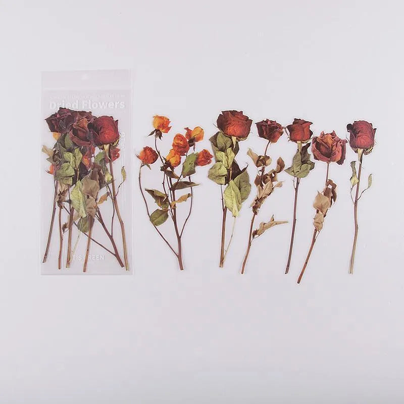 Nature's Bloom Floral PET Sticker Pack