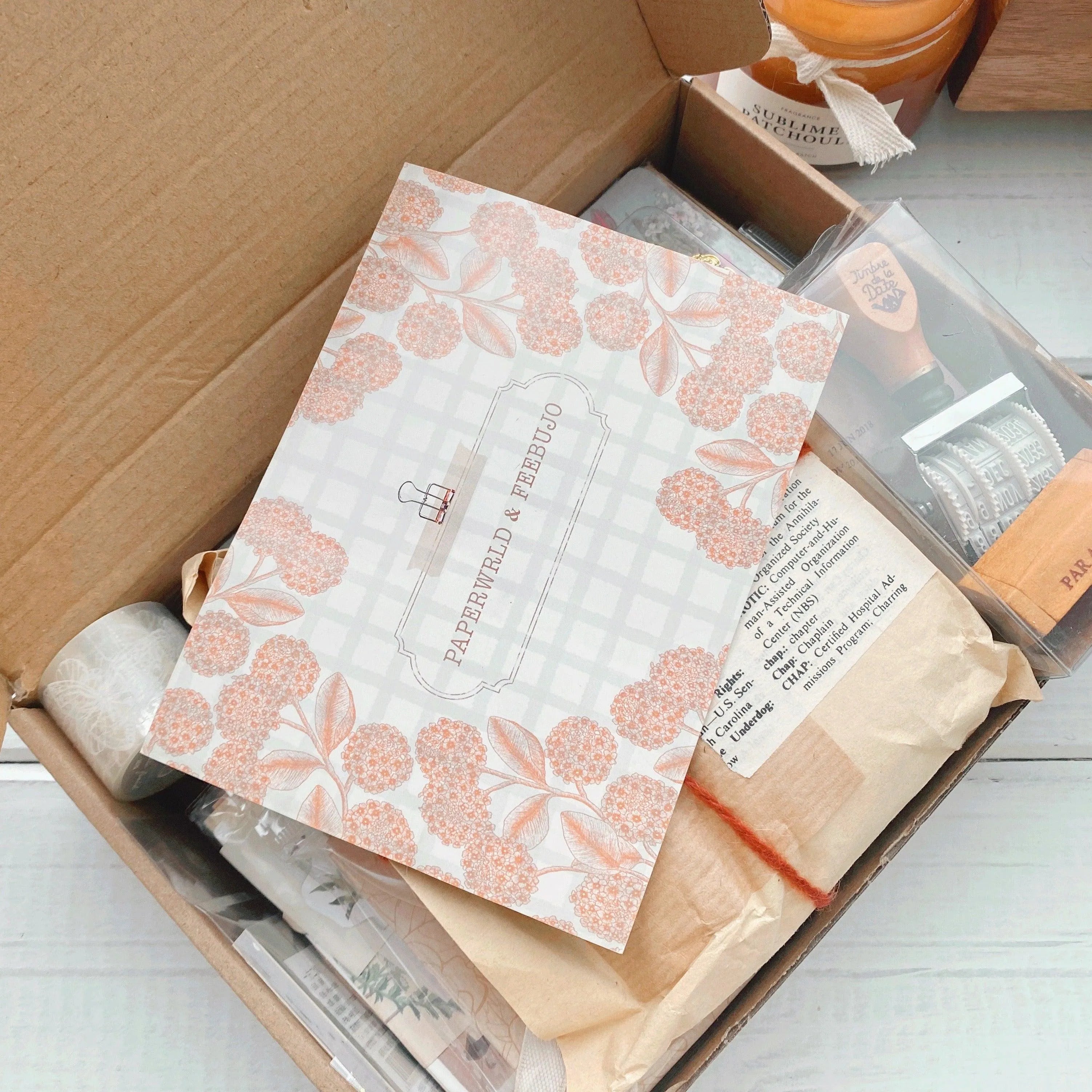 Vintage Journaling Box
