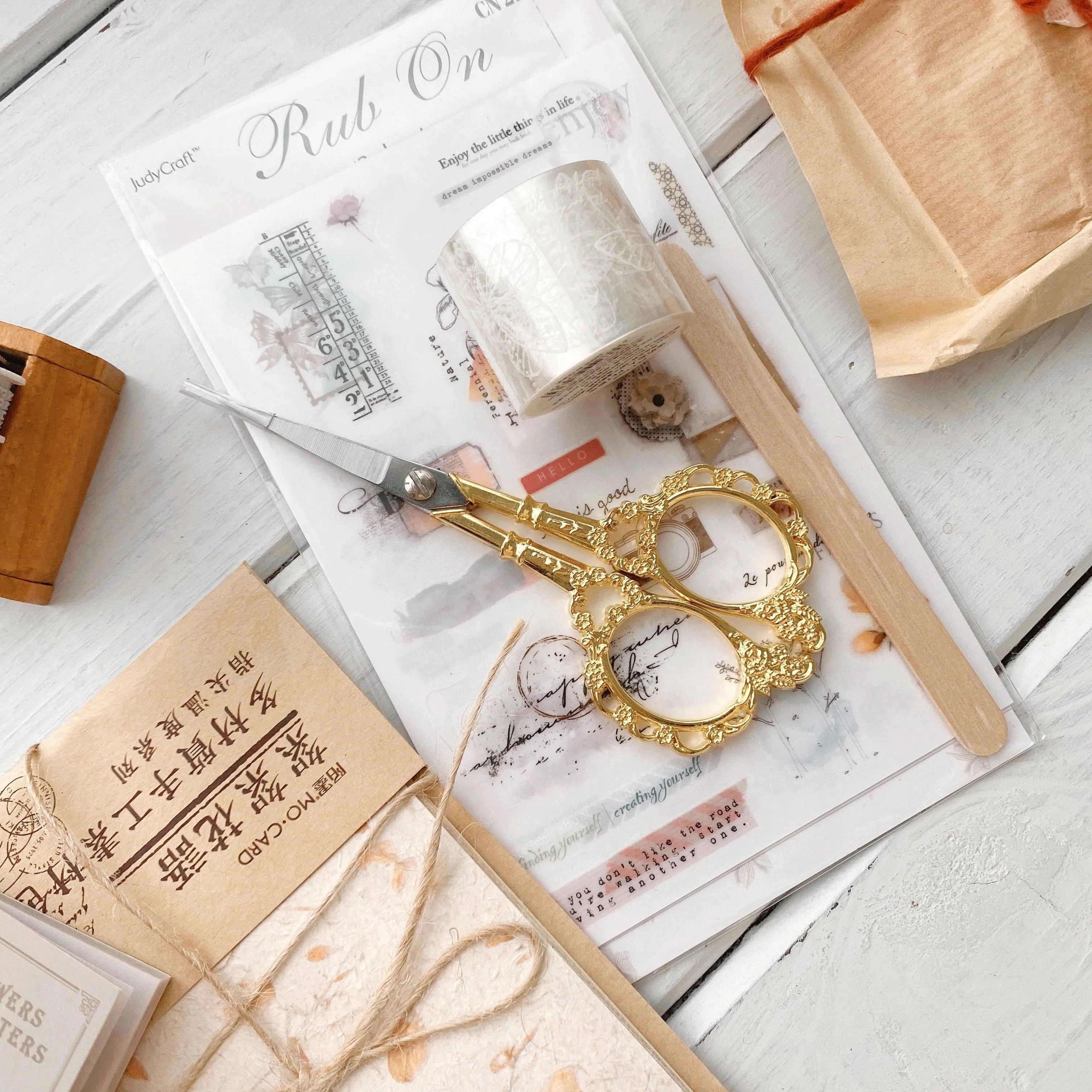 Vintage Journaling Box