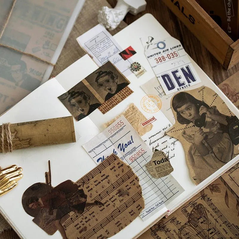 Vintage Stories Kraft Paper Pack
