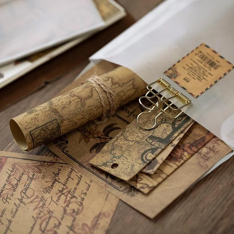 Vintage Stories Kraft Paper Pack