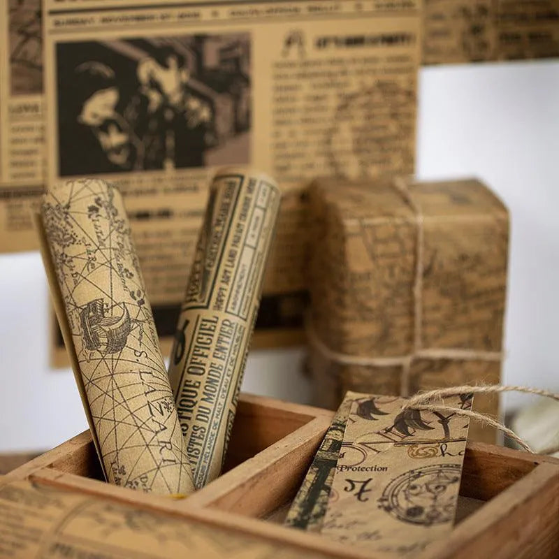 Vintage Stories Kraft Paper Pack