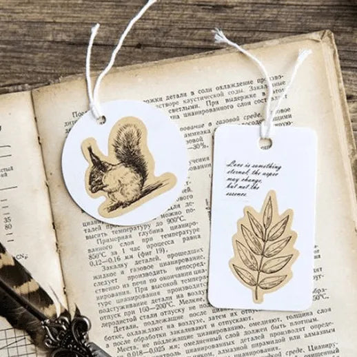 Vintage Nature & Animals Sticker Pack