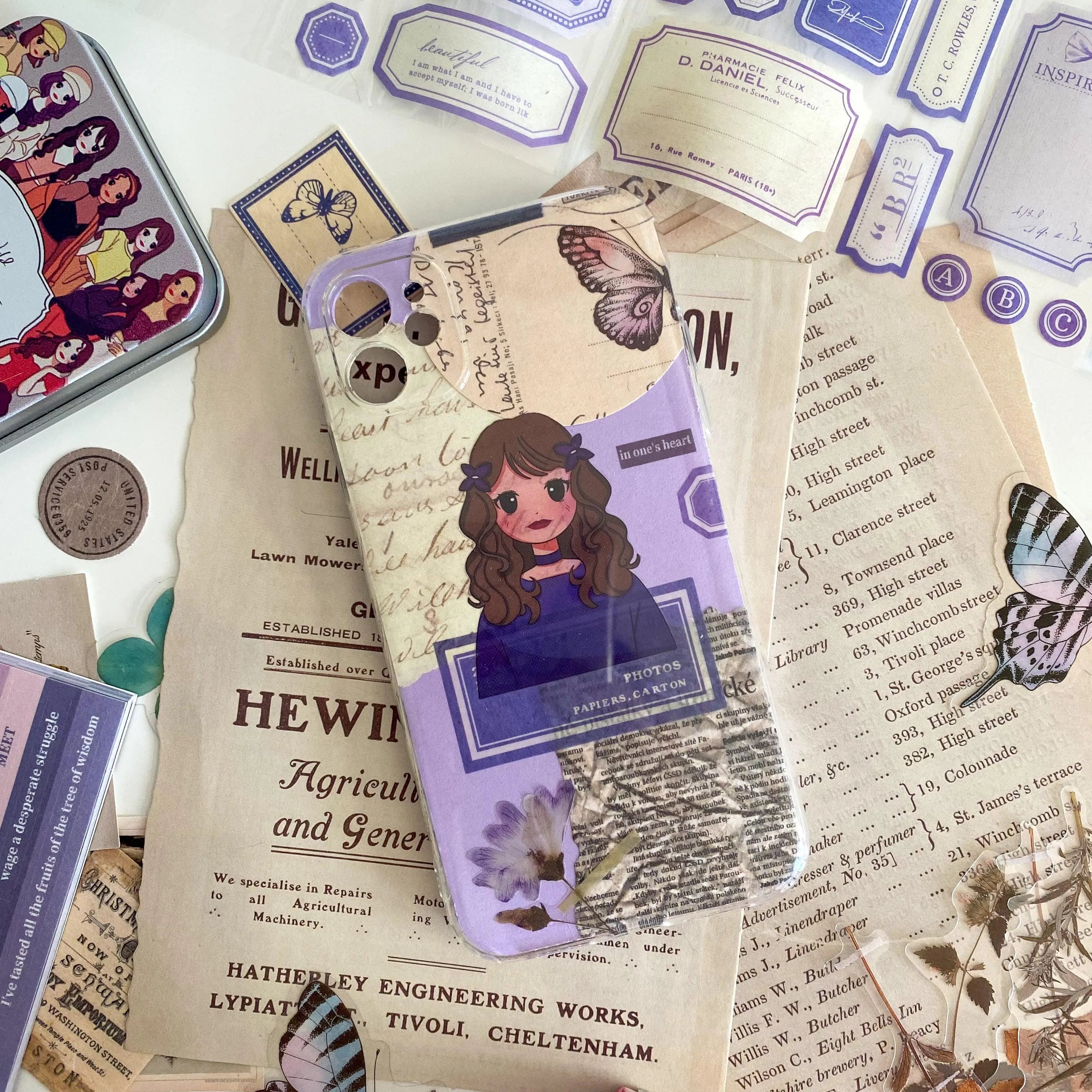 DIY Phone Case Spring Box - Personalize Your Phone