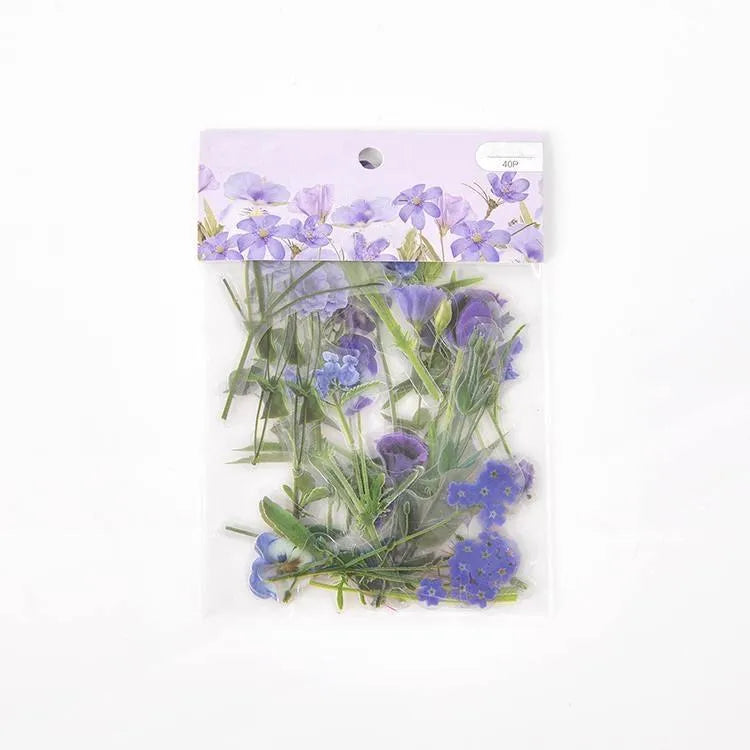 Blossom Dreams PET Floral Sticker Pack