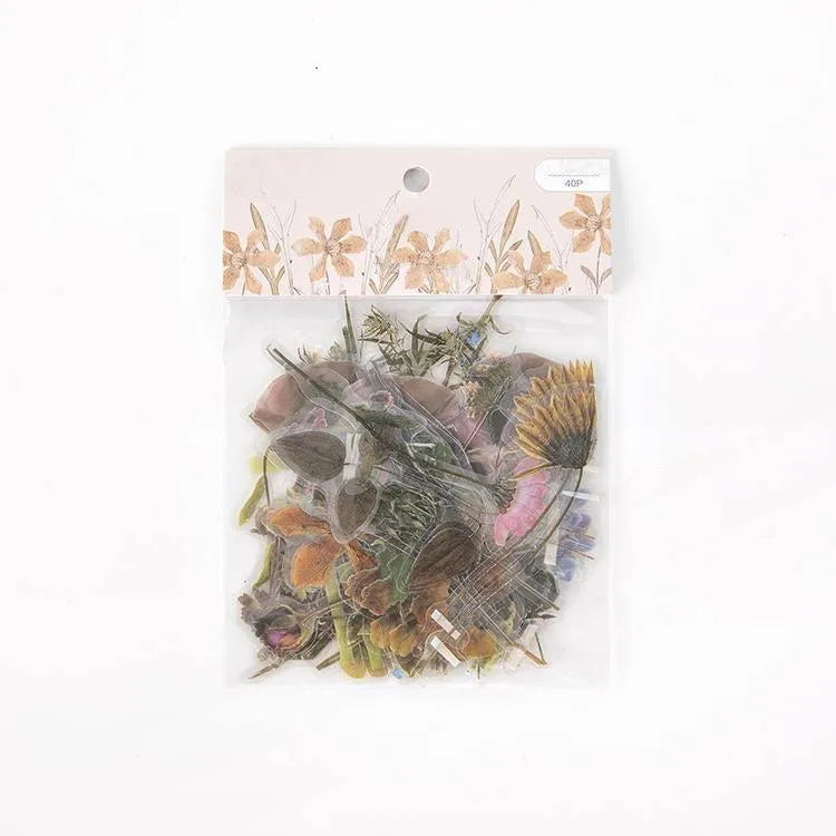 Blossom Dreams PET Floral Sticker Pack