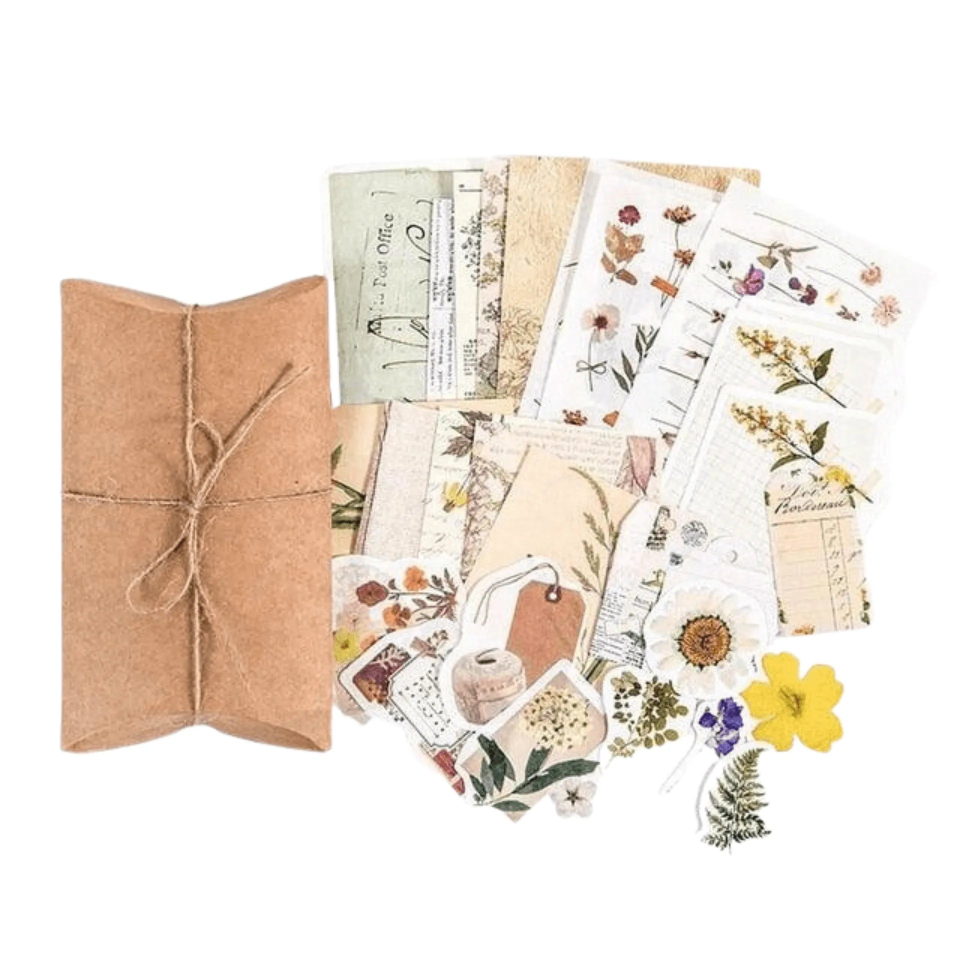 Vintage Charm Paper & Stickers Pack