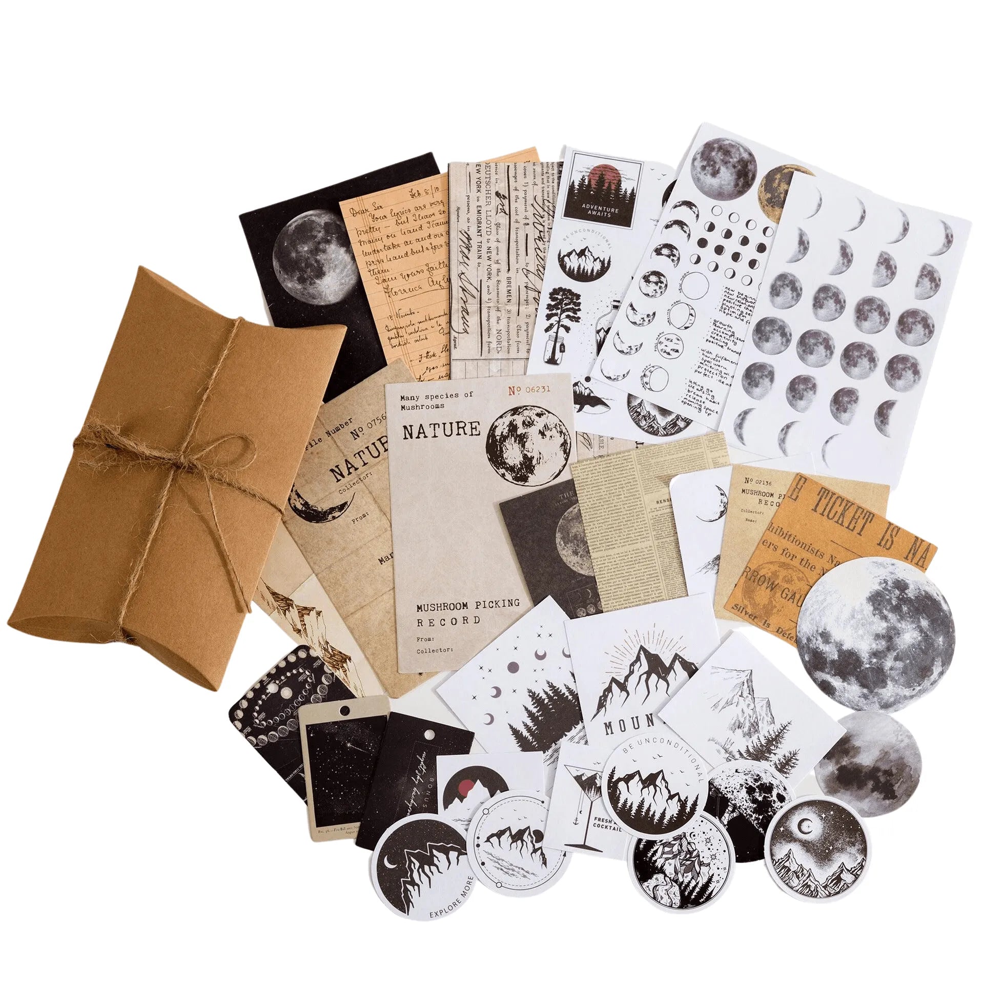 Vintage Charm Paper & Stickers Pack
