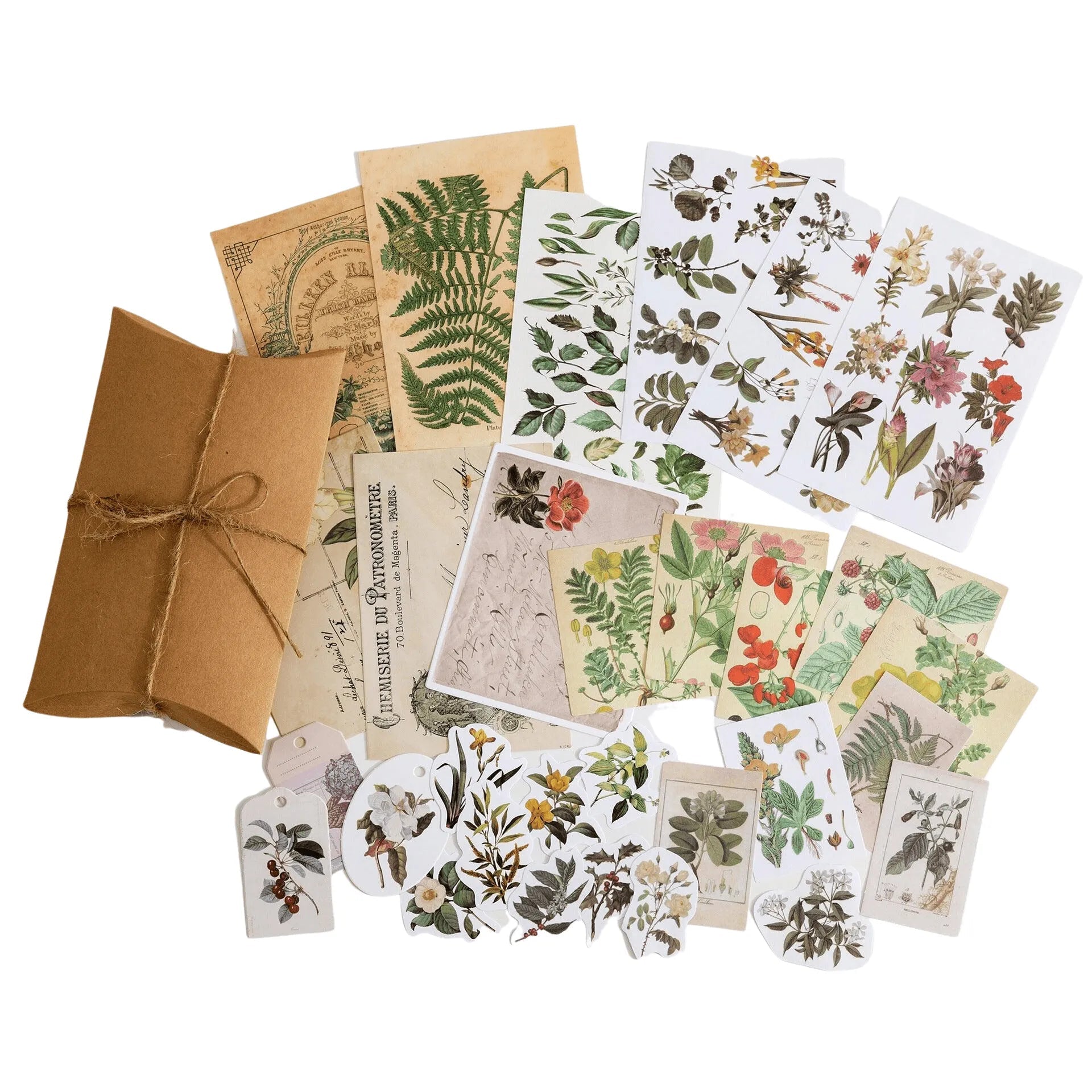 Vintage Charm Paper & Stickers Pack