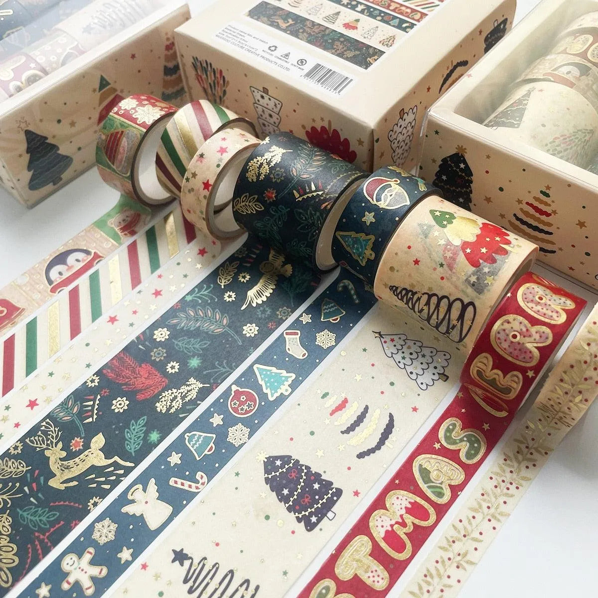 Merry Christmas Washi Tape Set