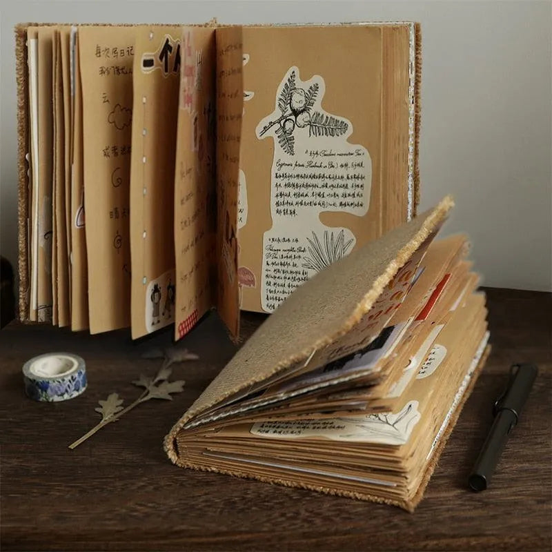 Jute Book A5 DIY Craft