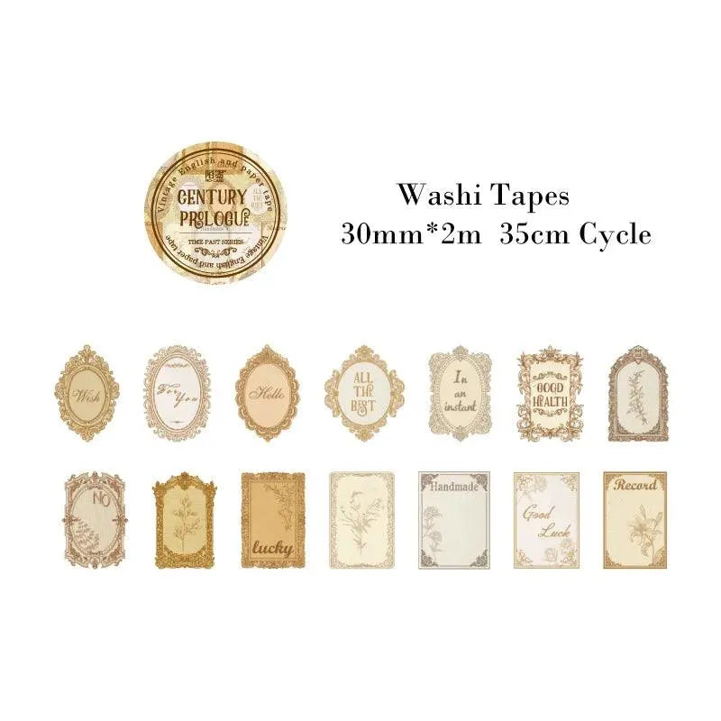 Timeless Nostalgia Washi Tape