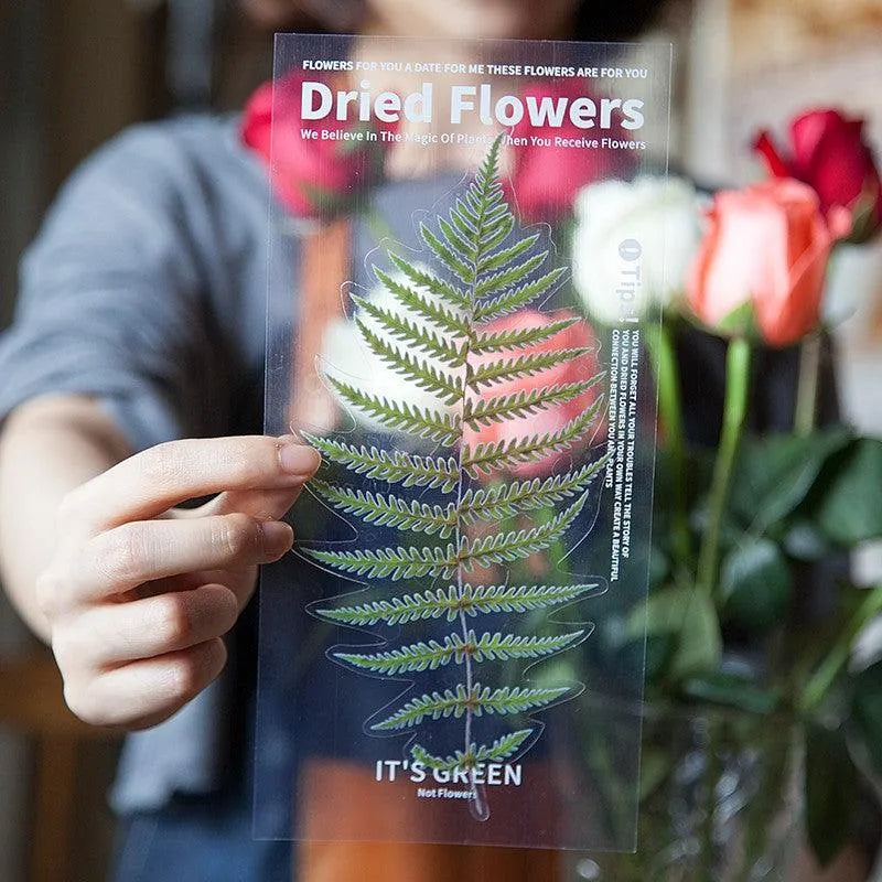 Nature's Bloom Floral PET Sticker Pack