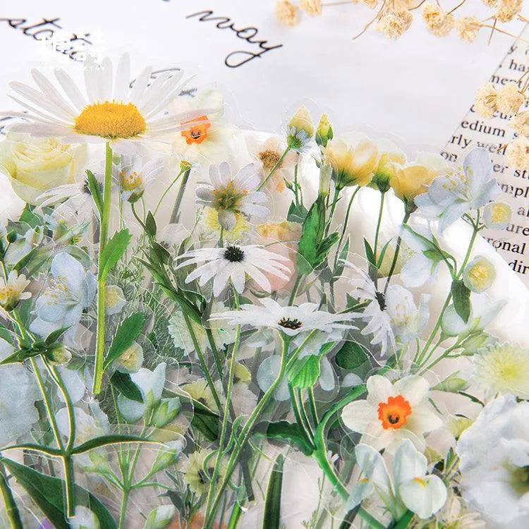 Blossom Dreams PET Floral Sticker Pack