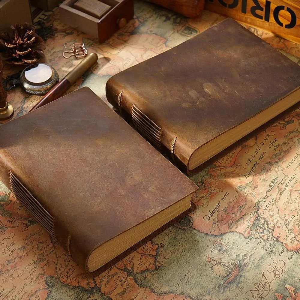 Vintage Leather Handmade Journal