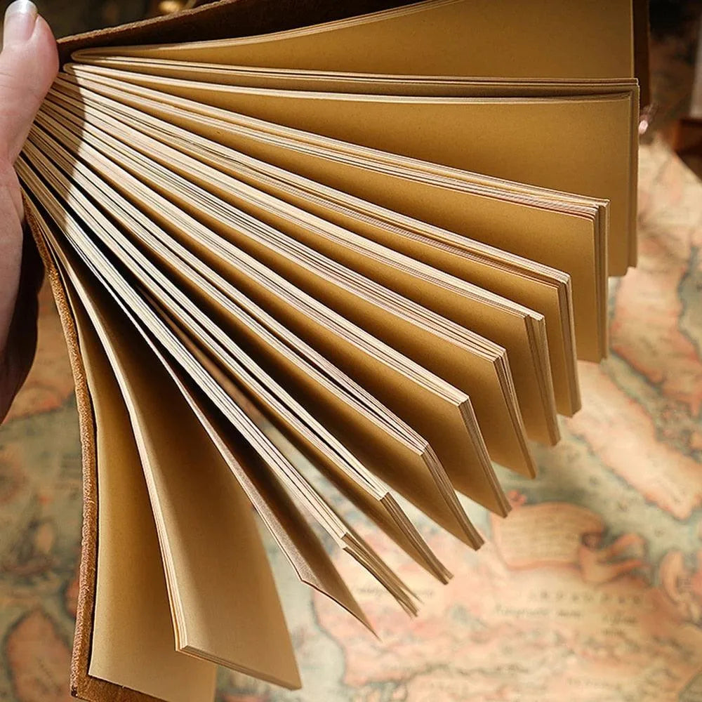 Vintage Leather Handmade Journal