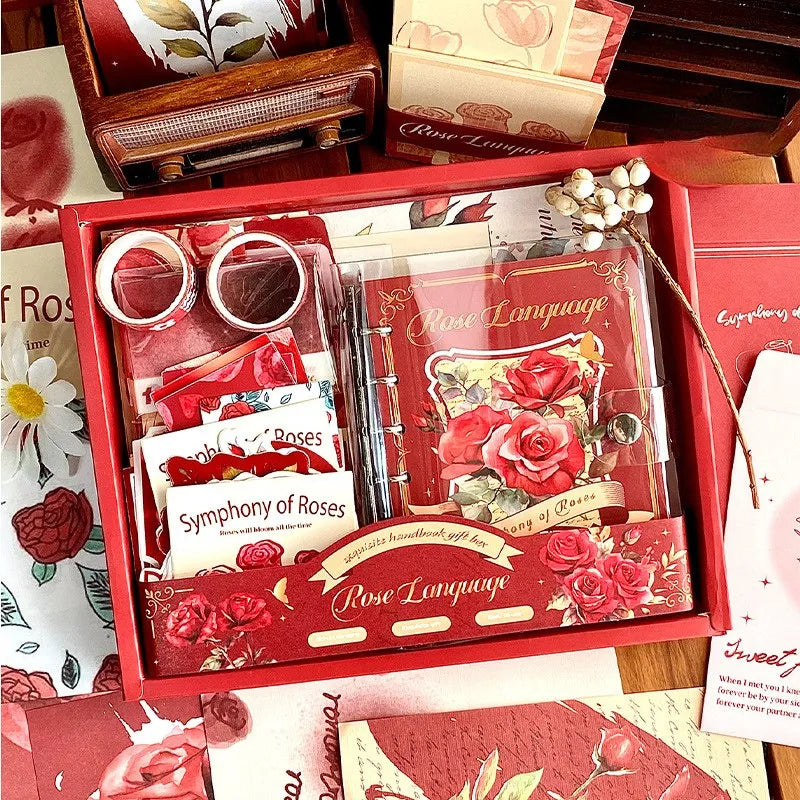 Paperwrld Roses & Coffee Bliss Box