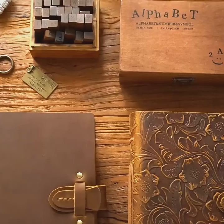 Vintage Leather Handmade Journal