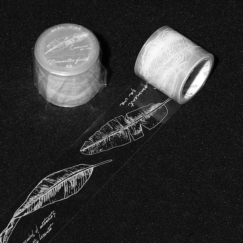 Nature's Elegance Transparent PET Washi Tape
