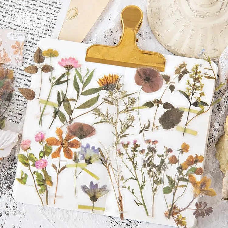 Blossom Dreams PET Floral Sticker Pack