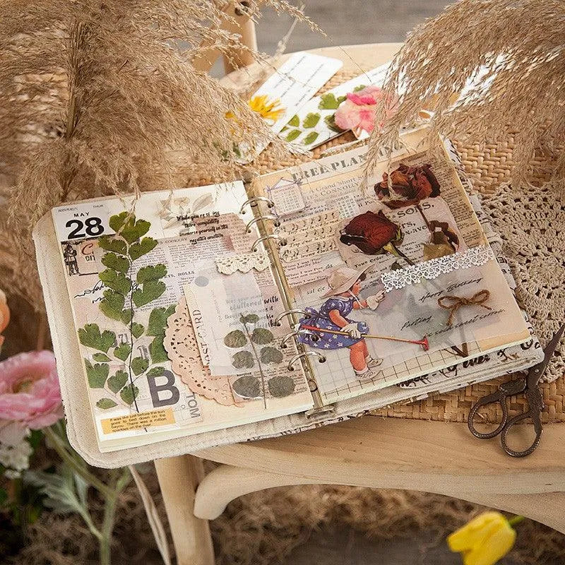 Nature's Bloom Floral PET Sticker Pack